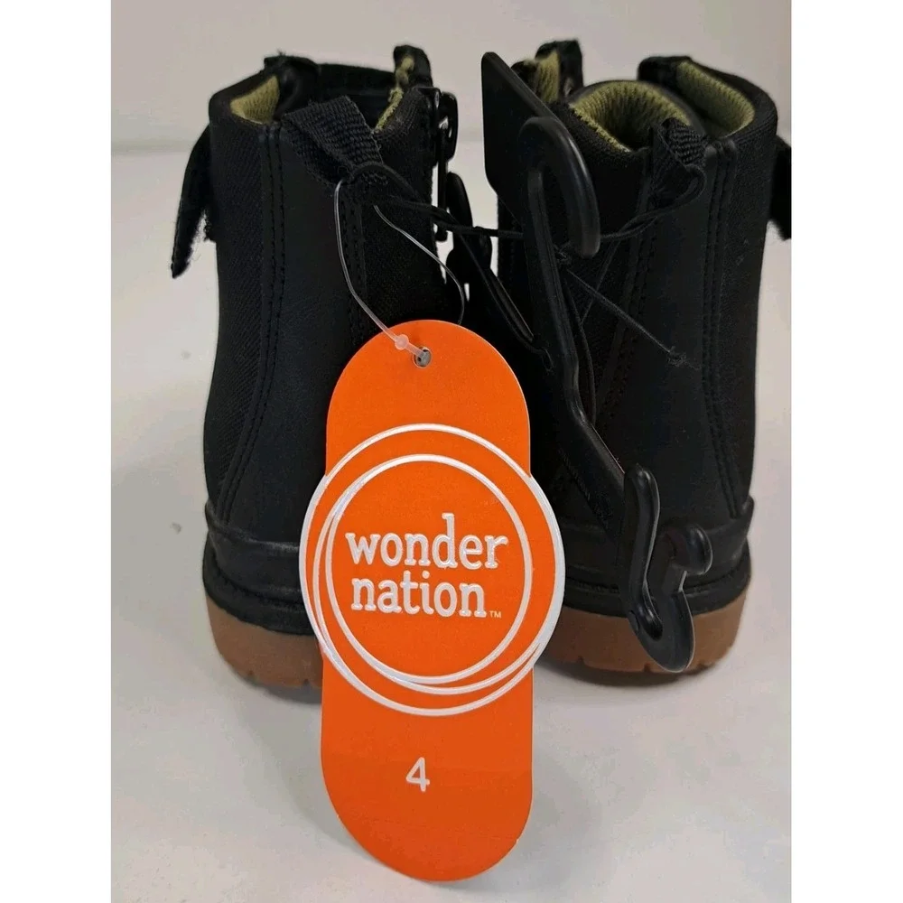 Toddler Boys 3 Pair Boots / Shoes Size 4 and 5  Wonder‎ Nation & Robert David
